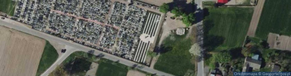 Zdjęcie satelitarne Pomnik żołnierzy września