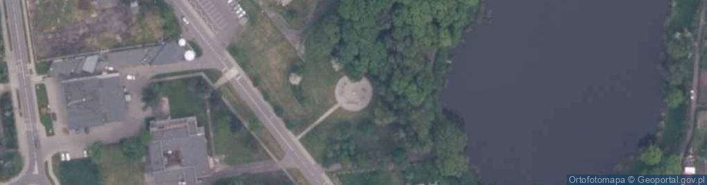 Zdjęcie satelitarne Pomnik Zwycięstwa