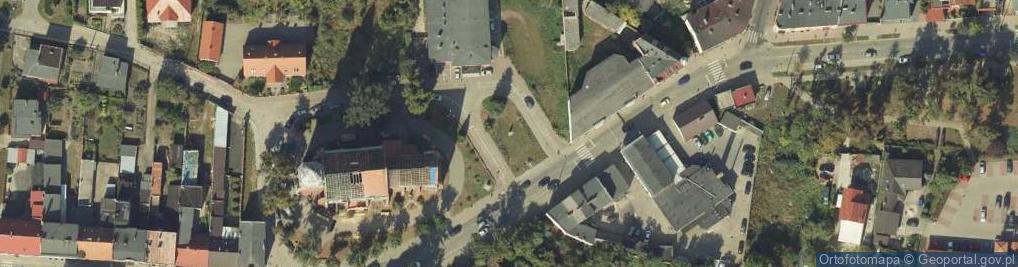 Zdjęcie satelitarne Popiersie Jana Śniadeckiego