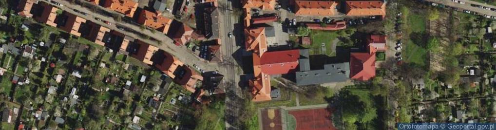 Zdjęcie satelitarne Popiersie Wojciecha Korfantego