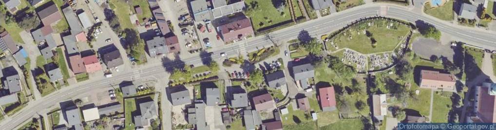 Zdjęcie satelitarne Powstańcom Śląskim i Kombatantom Ruchu Oporu