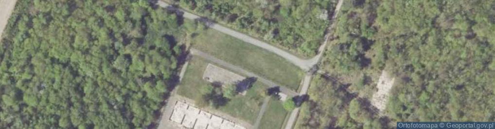 Zdjęcie satelitarne Powstańców Warszawskich Jeńców Stalagu 344