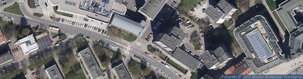 Zdjęcie satelitarne Powstanie Warszawskie