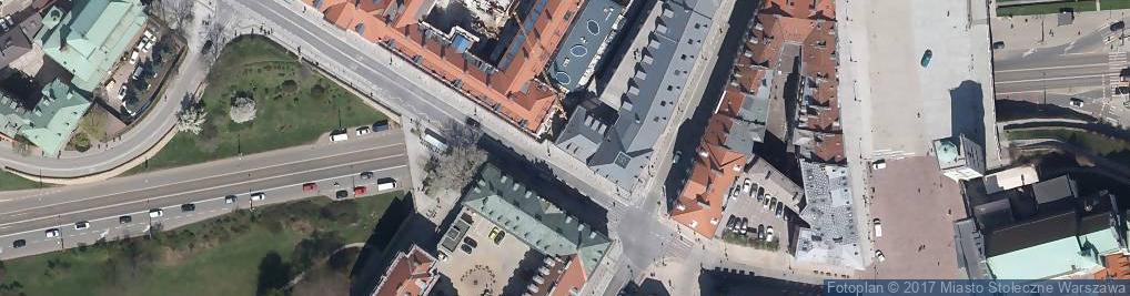 Zdjęcie satelitarne Powstanie warszwskie