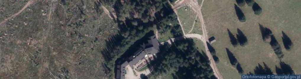 Zdjęcie satelitarne Próba pierwszego polskiego lotu do stratosfery Gwiazda Polski