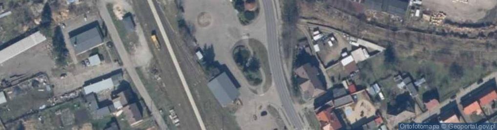 Zdjęcie satelitarne Przyjażni Polsko-Radzieckiej