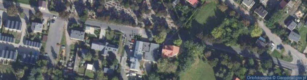 Zdjęcie satelitarne św.Florian