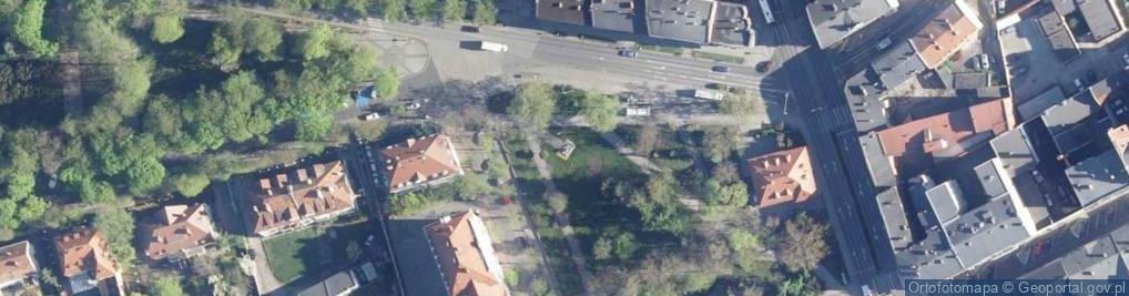 Zdjęcie satelitarne Tablica - Jan Paweł II