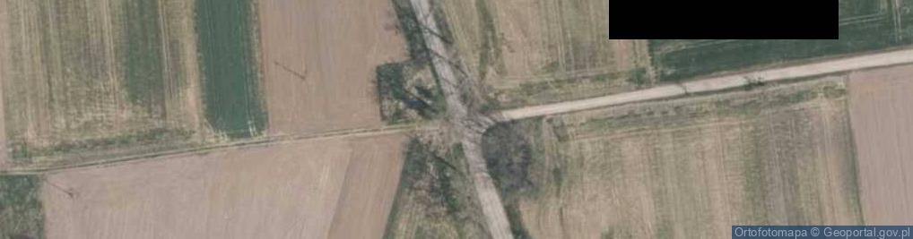 Zdjęcie satelitarne Tablica upamiętniająca żołnierzy radzieckich