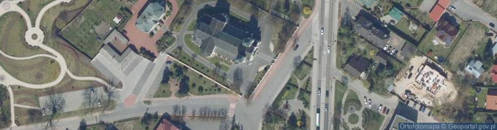 Zdjęcie satelitarne W 725 rocznicę parafii