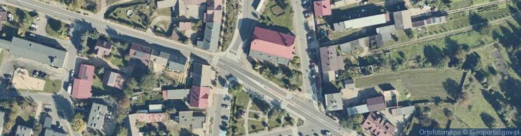 Zdjęcie satelitarne W Dowód Pamięci Zmarłym Druhom OSP Kazimierz Biskupi w 80 Roczn