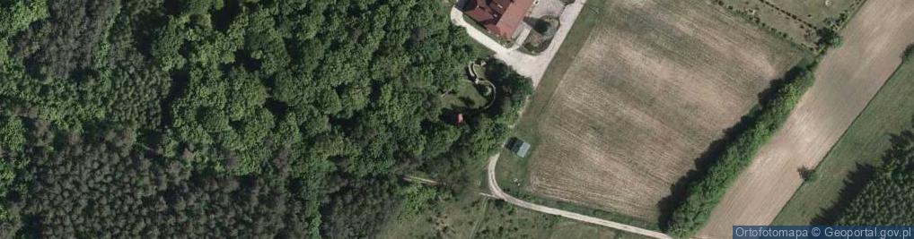 Zdjęcie satelitarne W Hołdzie bohaterom A.K. i Powstania Styczniowego