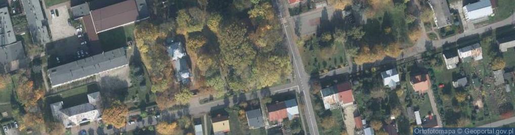 Zdjęcie satelitarne W Hołdzie Mikołajowi Nieczaji Bohaterowi Powstania Styczniowego