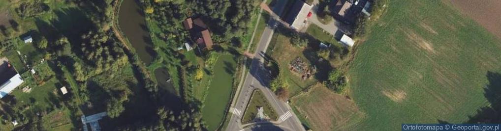Zdjęcie satelitarne W Hołdzie Pomordowanym i Poległym 1939-1945