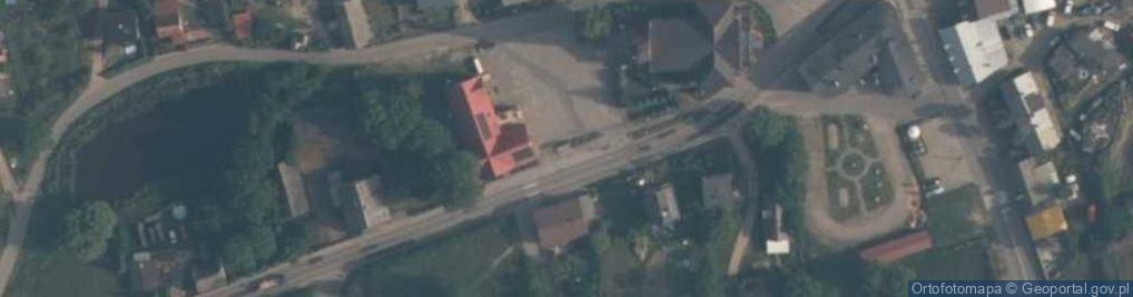 Zdjęcie satelitarne W hołdzie strażakom w 80 rocz. zał. OSP Szymbark