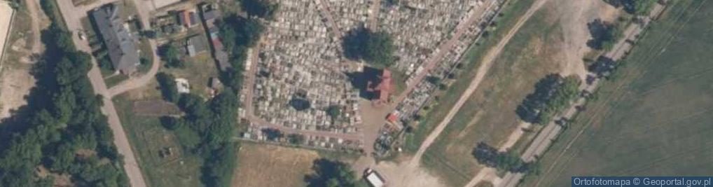 Zdjęcie satelitarne w hołdzie strażakom