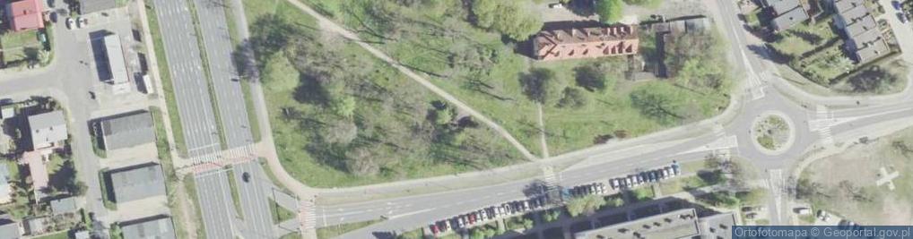 Zdjęcie satelitarne W hołdzie żołnierzom 17 Pułku Ułanów Wielkopolskich