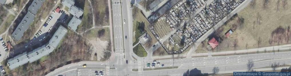 Zdjęcie satelitarne W Hołdzie Żołnierzom Armii Krajowej