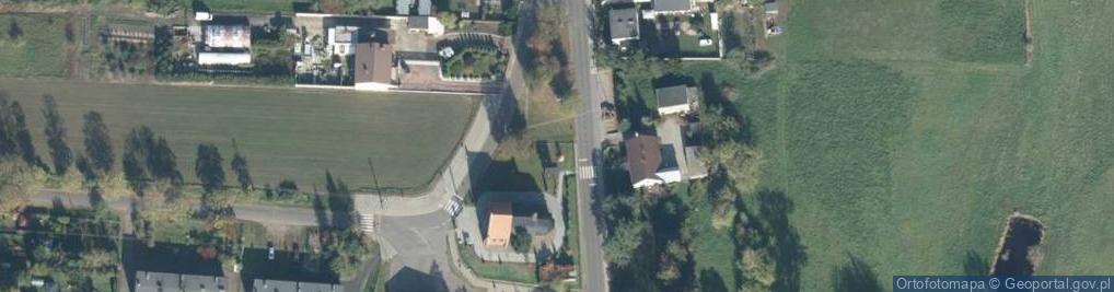 Zdjęcie satelitarne W tym miejscu stał pomnik pamięci Powstańców Wielkopolskich mie