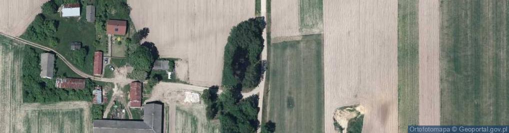 Zdjęcie satelitarne W tym miejscu zdawali egzamin Podchorążowie Batalionów Chłopski