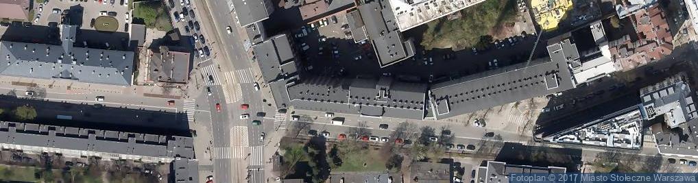Zdjęcie satelitarne Warszawska Szkoła Pielęgniarstwa