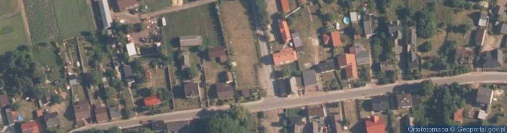 Zdjęcie satelitarne Założycielom i członkom OSP w Kletni
