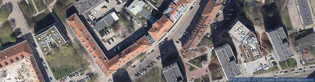 Zdjęcie satelitarne Zamordowanym mieszkańcom tego domu i poległym żołnierzom NSZ