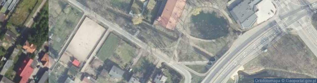 Zdjęcie satelitarne Żołnierzom Armii Wielkopolskiej