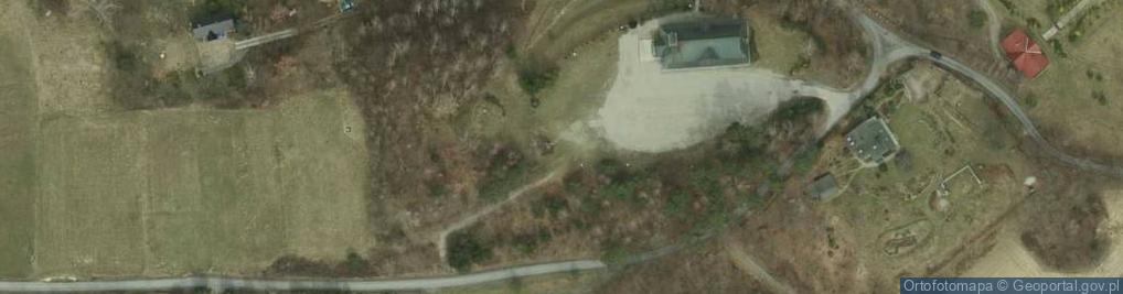 Zdjęcie satelitarne Żołnierzom I Batalionu AK Barbara