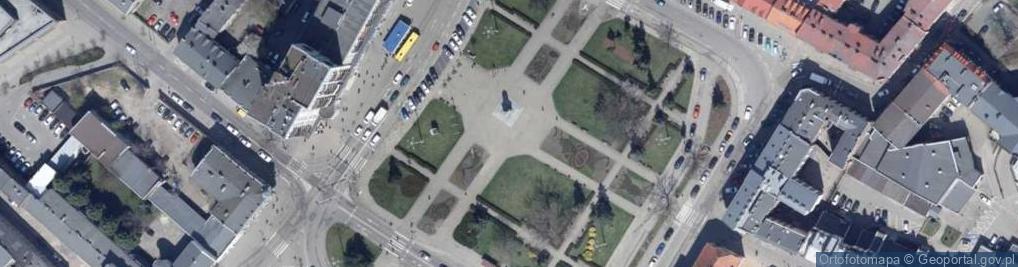 Zdjęcie satelitarne Żołnierzowi Polskiemu