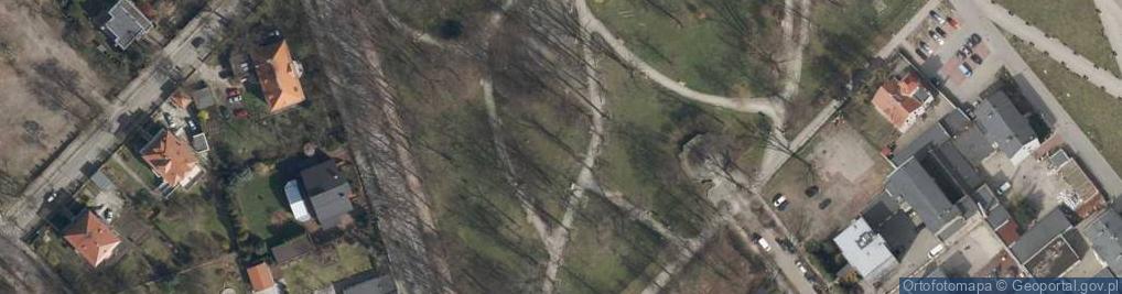 Zdjęcie satelitarne Pomnik Przyrody