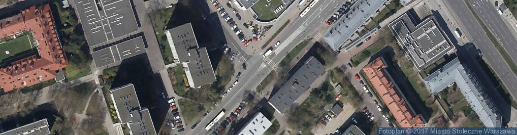 Zdjęcie satelitarne autoholowanie pomoc drogowa holowanie Warszawa