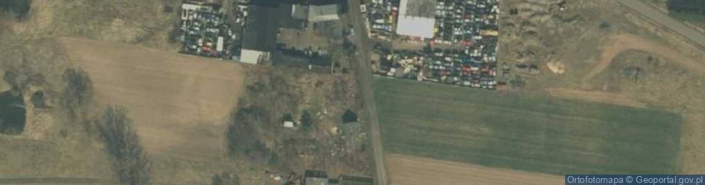 Zdjęcie satelitarne Gapiński Złomowanie Pojazdów