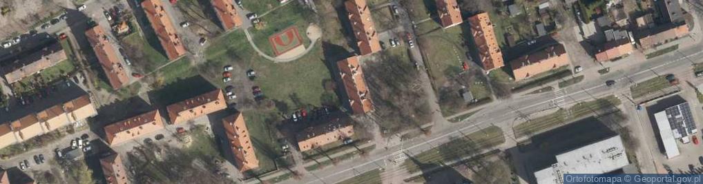 Zdjęcie satelitarne Pomoc Drogowa Gliwice