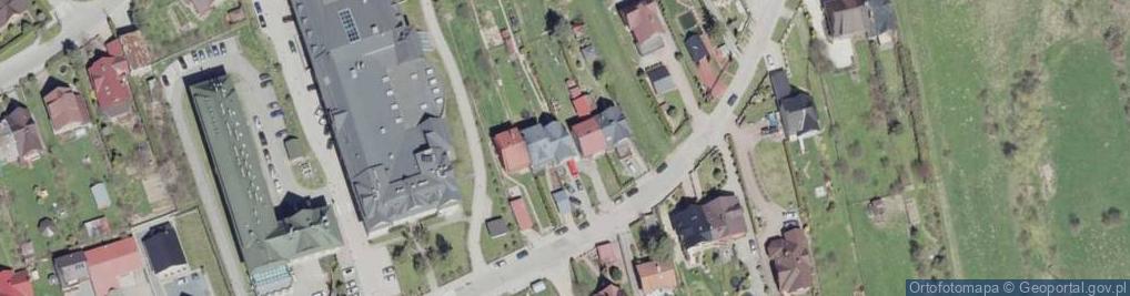 Zdjęcie satelitarne Pomoc Drogowa Nowy Targ