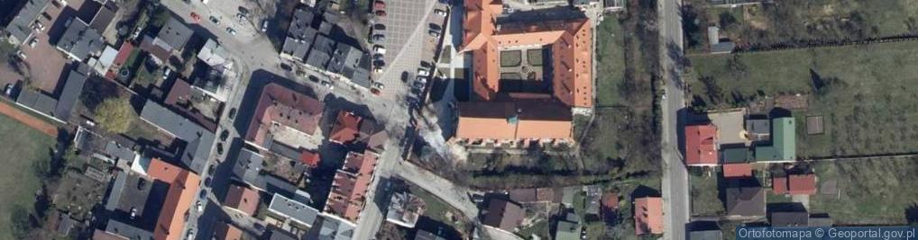 Zdjęcie satelitarne DPS przy Klasztorze Sióstr Urszulanek