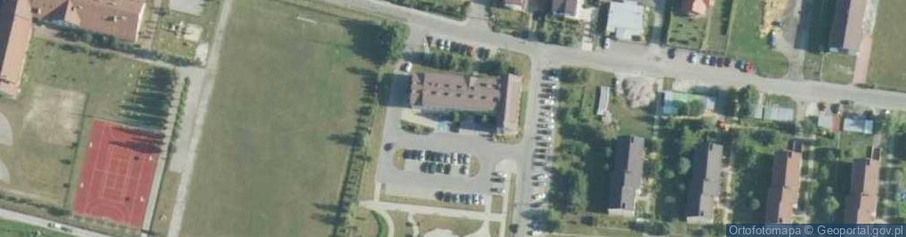 Zdjęcie satelitarne Gminny Ośrodek Pomocy Społecznej Dębno