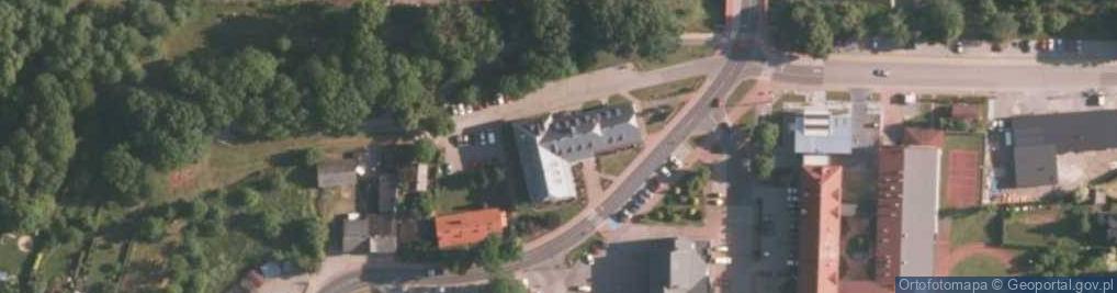 Zdjęcie satelitarne Gminny Ośrodek Pomocy Społecznej w Buczkowicach