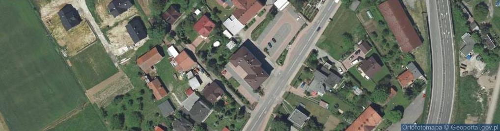 Zdjęcie satelitarne Gminny Ośrodek Pomocy Społecznej w Kocmyrzowie-Luborzycy