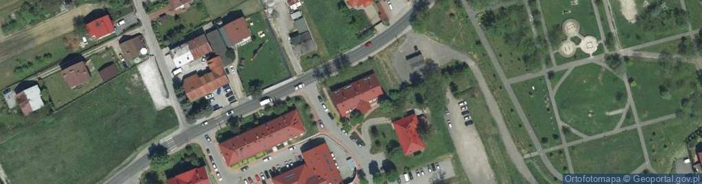 Zdjęcie satelitarne Gminny Ośrodek Pomocy Społecznej w Zielonkach