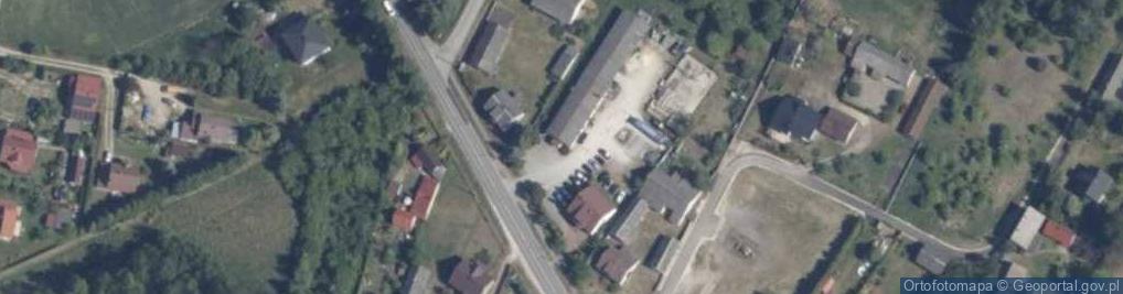 Zdjęcie satelitarne Gminny Ośrodek Pomocy Społecznej