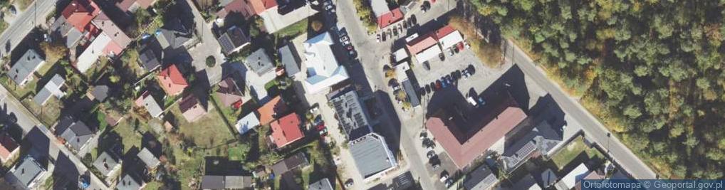 Zdjęcie satelitarne Gminny Ośrodek Pomocy Społecznej