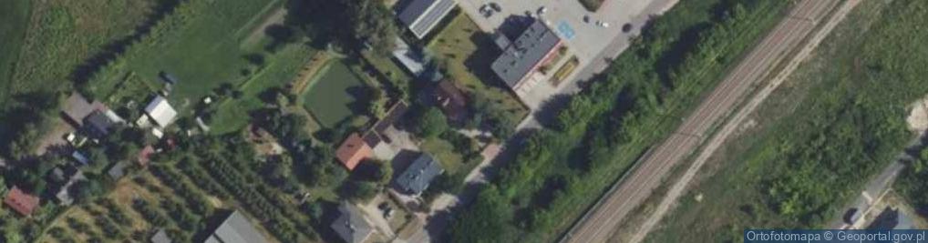 Zdjęcie satelitarne Gminny Ośrodek Pomocy Społecznej