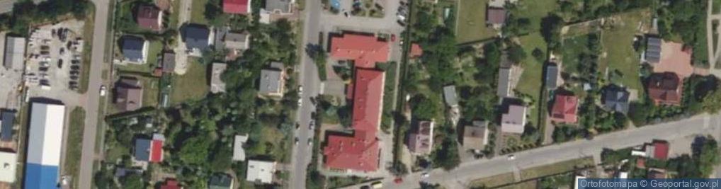 Zdjęcie satelitarne Gminny Ośrodek Pomocy Społecznej
