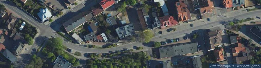 Zdjęcie satelitarne Gminny Ośrodek Pomocy Społecznej