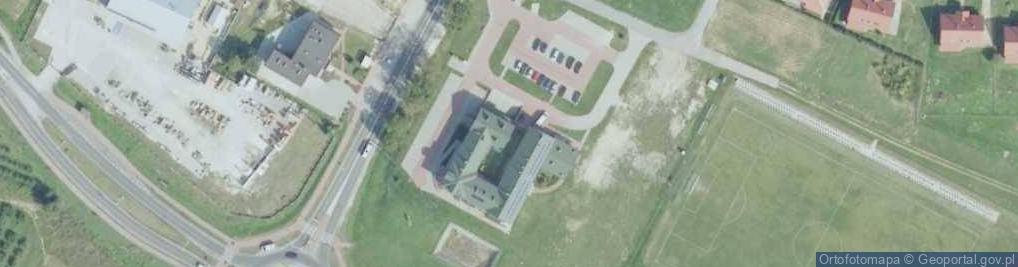 Zdjęcie satelitarne Gminny Ośrodek Pomocy Społecznej