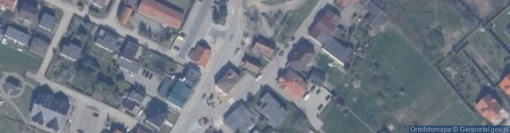 Zdjęcie satelitarne Gminny Ośrodek Pomocy Społecznej