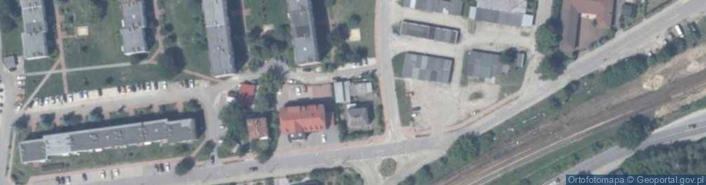 Zdjęcie satelitarne Gminny Ośrodek Pomocy Społecznej