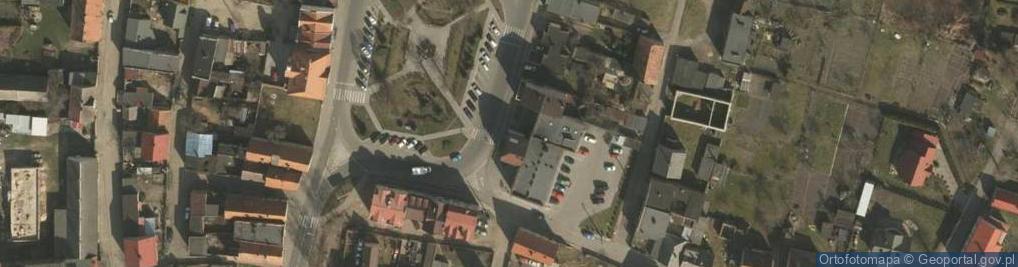 Zdjęcie satelitarne Gminny Ośrodek Pomocy Społecznej