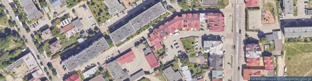Zdjęcie satelitarne Gminny Ośrodek Pomocy Społecznej